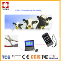 UHF RFID wand readers for animal tracking